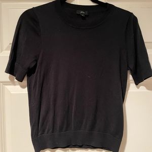J. Crew Black Knit Sweater Size M